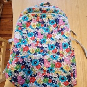 Vera Bradley Far Out Floral Backpack